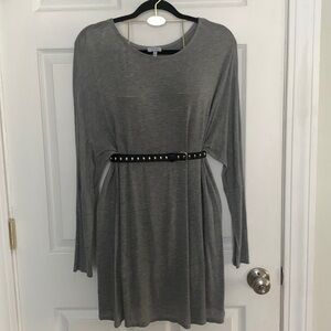 Tobi Gray Long Sleeve Dress Size S #298
